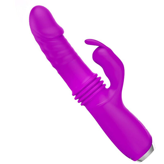 PRETTY LOVE - PURPLE DOROTHY RECHARGEABLE RABBIT VIBRATOR