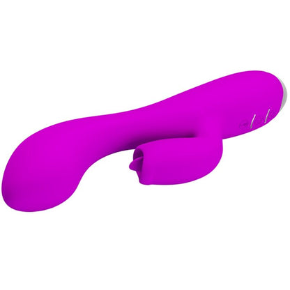 PRETTY LOVE - GLORIA RECHARGEABLE RABBIT VIBRATOR - PURPLE WATERPROOF