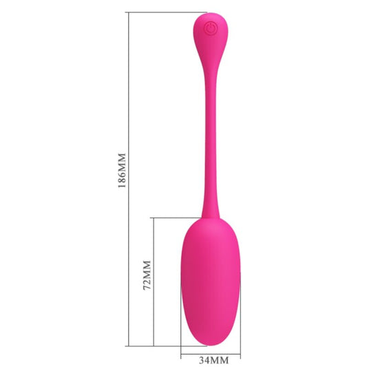PRETTY LOVE - PINK KNUCKER RECHARGEABLE VIBRATING EGG