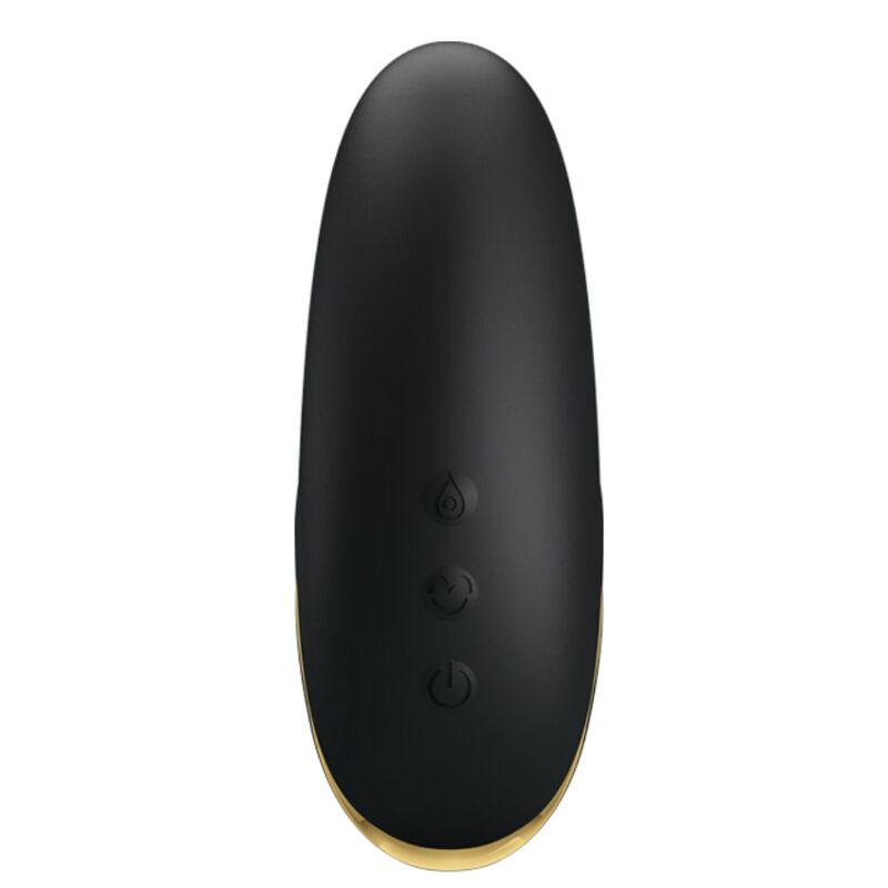 PRETTY LOVE - MASSAGEADOR DE SUCÇÃO RECARREGÁVEL DE LUXO PRETO