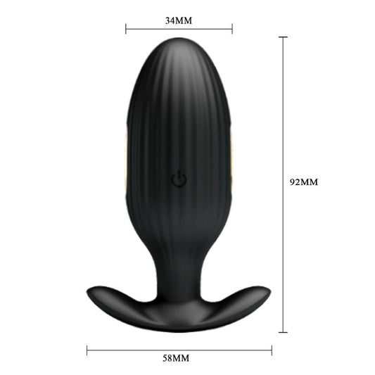 PRETTY LOVE - APP-CONTROLLED ANAL PLUG JEFFERSON BLACK