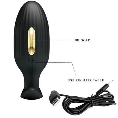 PRETTY LOVE - APP-CONTROLLED ANAL PLUG JEFFERSON BLACK