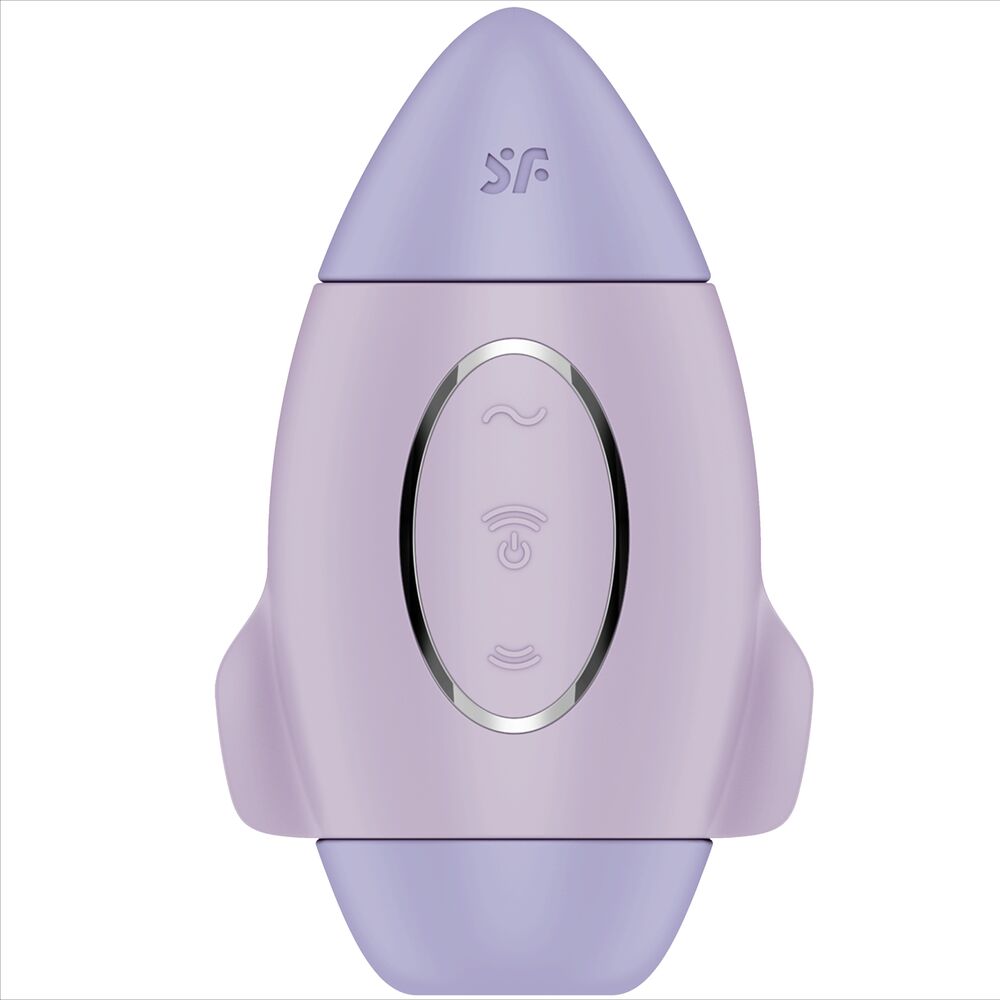SATISFYER - LILAC MISSION CONTROL SMALL DUAL THRUST VIBRATOR