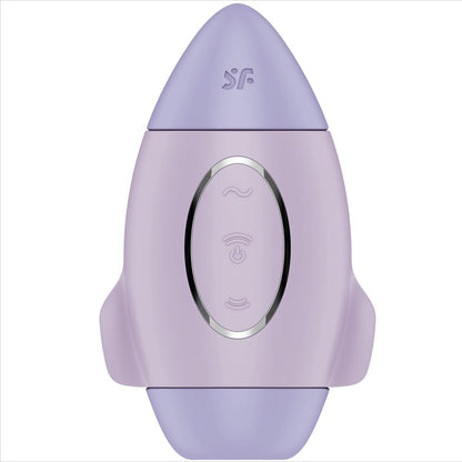 SATISFYER - LILAC MISSION CONTROL SMALL DUAL THRUST VIBRATOR