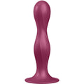Satisfyer - Dildo De Silicone Dupla Ball-R Garnet