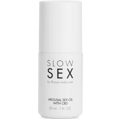 BIJOUX - ACEITE DE MASAJE SLOW SEX CBD 30 ML