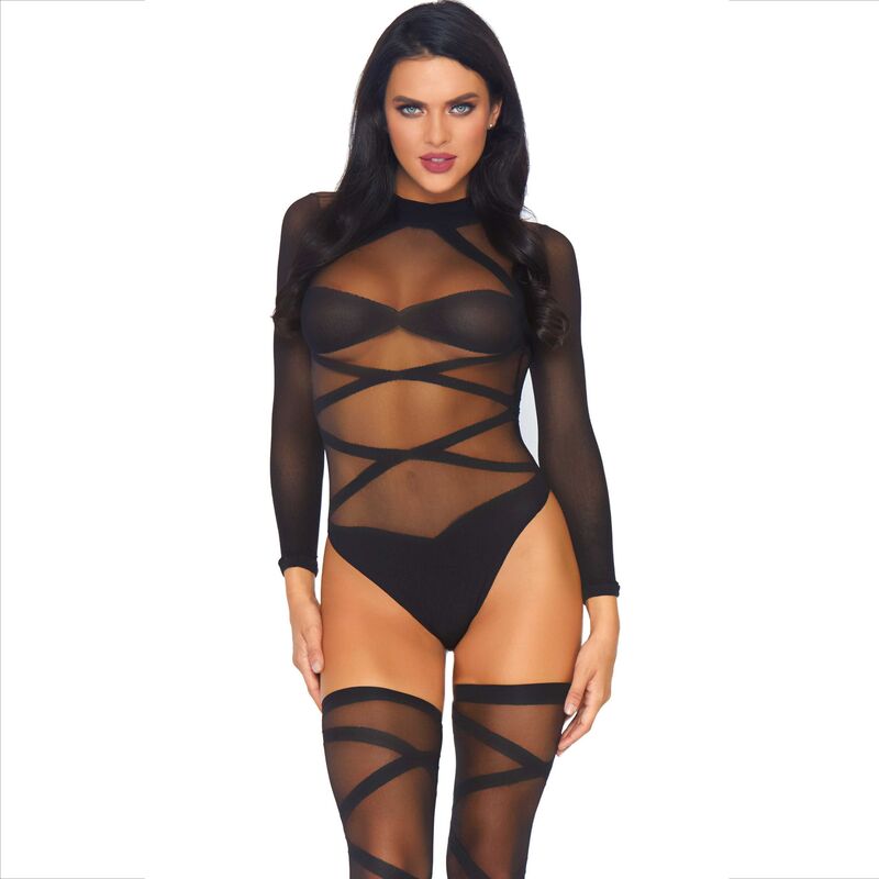LEG AVENUE - 2-PIECE BODY AND THIGH SET