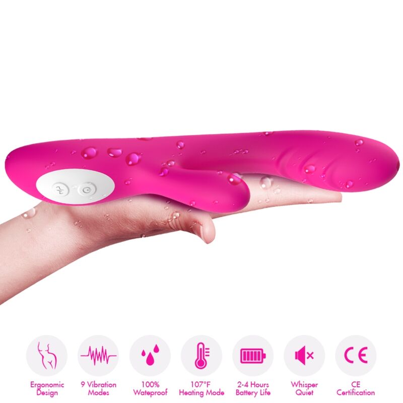ARMONY - VIBRADOR SPARK CON EFECTO CALOR FUCSIA
