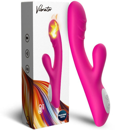 ARMONY - VIBRADOR SPARK CON EFECTO CALOR FUCSIA