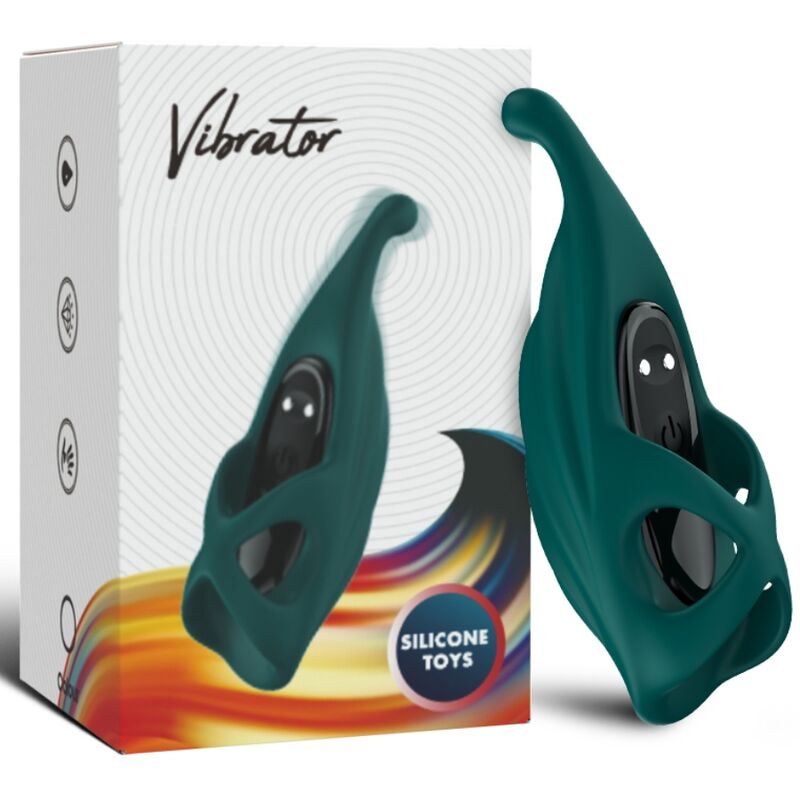 ARMONY - ESTIMULADOR Y VIBRADOR DE DEDO VERDE