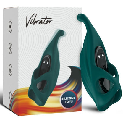 ARMONY - ESTIMULADOR Y VIBRADOR DE DEDO VERDE