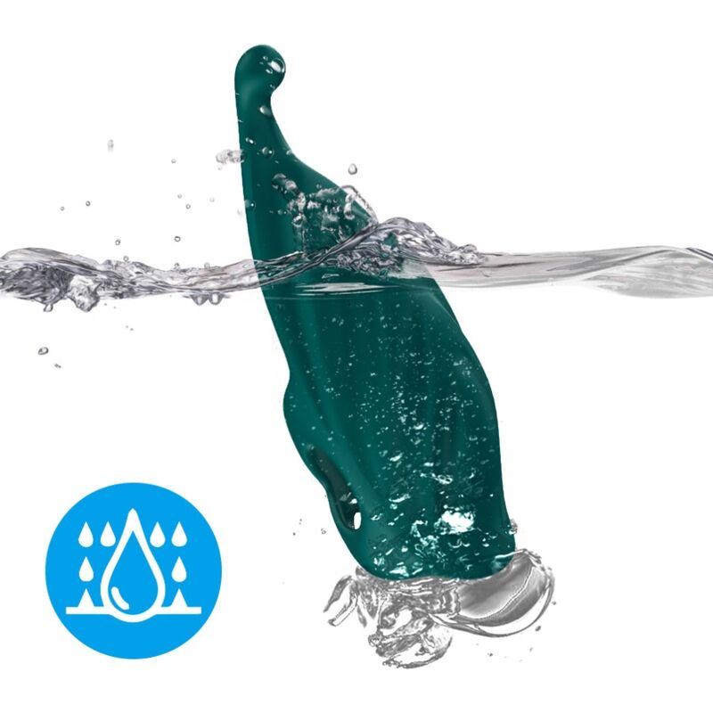 ARMONY - ESTIMULADOR Y VIBRADOR DE DEDO VERDE
