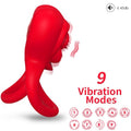 ARMONY - ANEL VIBRADOR CORAÇÃO VERMELHO