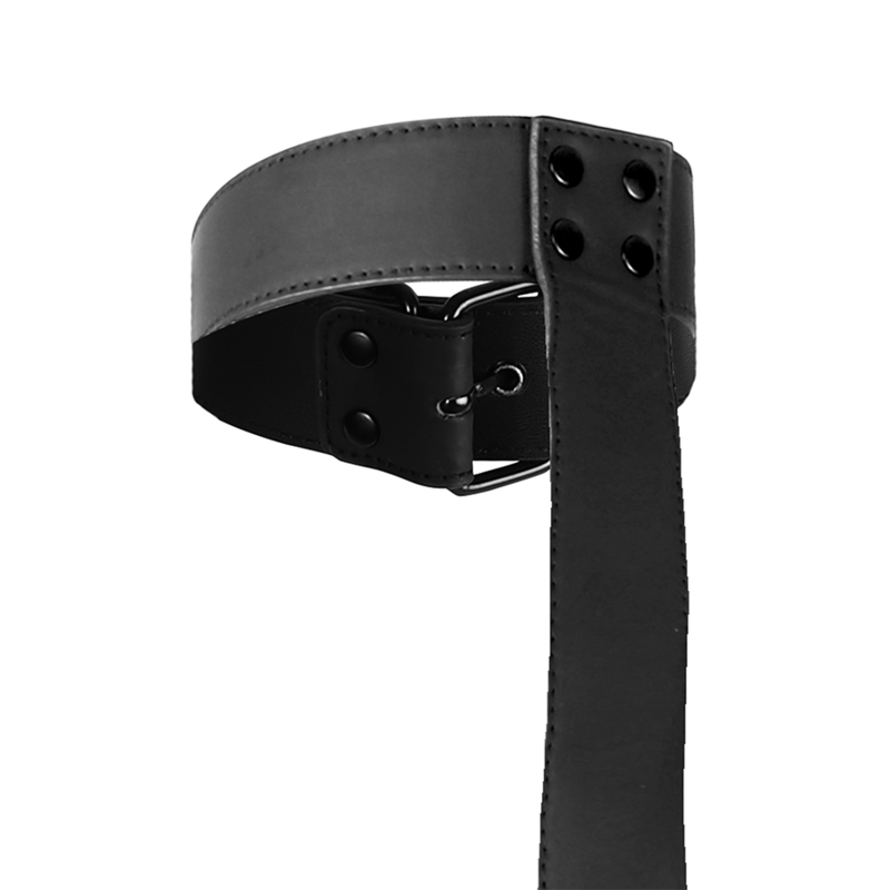 Conjunto de bondage sumiso fetiche: collar y correaje corporal para muñeca