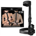 Fetish Submissive Bondage - Collar And Wrist Restraint Set