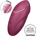 Satisfyer - Tap & Climax 1 Red Lay-On Vibrator