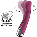 Satisfyer - Spinning G-Sport 1 Vibrador Rotator Vermelho