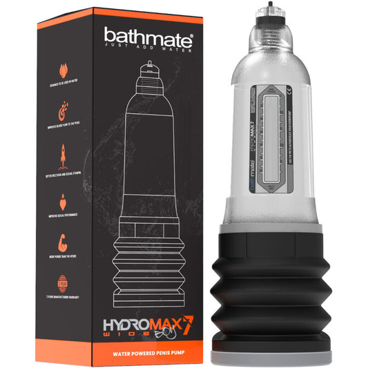 BATHMATE - HYDROMAX 7 ANCHO NIÑO X30 TRANSPARENTE