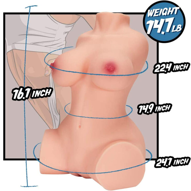 ARMONY - MODELO DE TORSO FEMENINO REALISTA 10