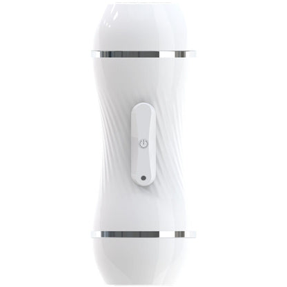 ARMONY - MASTURBADOR DOBLE VIBRADOR VAGINA Y BOCA BLANCO