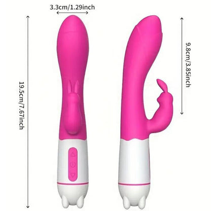 ARMONY - HAPPY VIBRATOR AND FUCHSIA RABBIT STIMULATOR