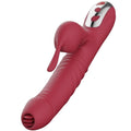 ARMONY - VIBRADOR E SUCÇÃO COM LÍNGUA ESTIMULANTE BURGUNDY