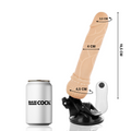 Basecock - Realistic Natural Remote Control Vibrator 19.5 Cm -O- 4 Cm