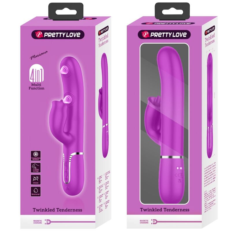 BEAUTIFUL LOVE - FUCHSIA LICKING RABBIT VIBRATOR