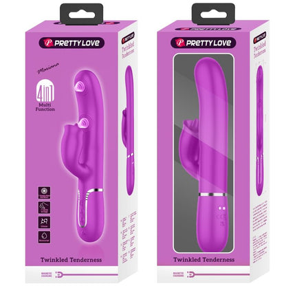 BEAUTIFUL LOVE - FUCHSIA LICKING RABBIT VIBRATOR