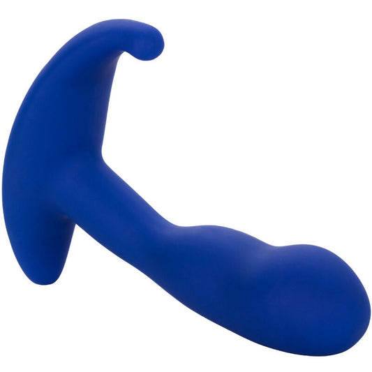 CALEXOTICS - ESTIMULADOR ANAL CURVO Y VIBRADOR AZUL ADMIRAL