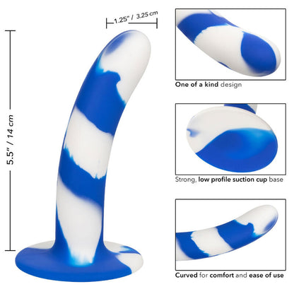 CALEXOTICS - DILDO FLEXIBLE ADMIRAL SWIRL