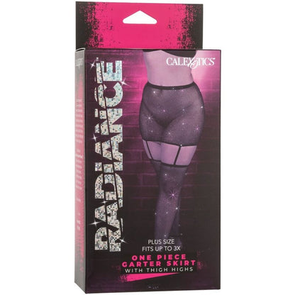 CALEXOTICS - RADIANCE GARTER SKIRT PLUS SIZE