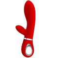 Pretty Love - Vibrador multifunción punto G Thomas Rojo