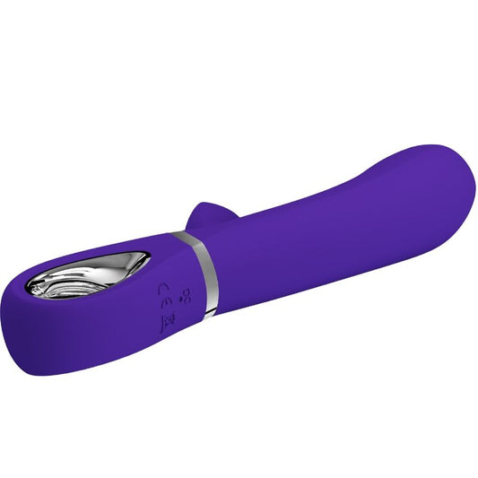 PRETTY LOVE - VIBRADOR MULTIFUNCIÓN PUNTO G THOMAS PÚRPURA