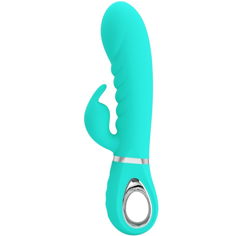 PRETTY LOVE - VIBRADOR MULTIFUNCIONAL DEL PUNTO G PRESCOTT VERDE AGUA