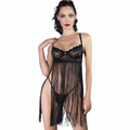 Chilirose - Cr 4496 Babydoll Preto S/M