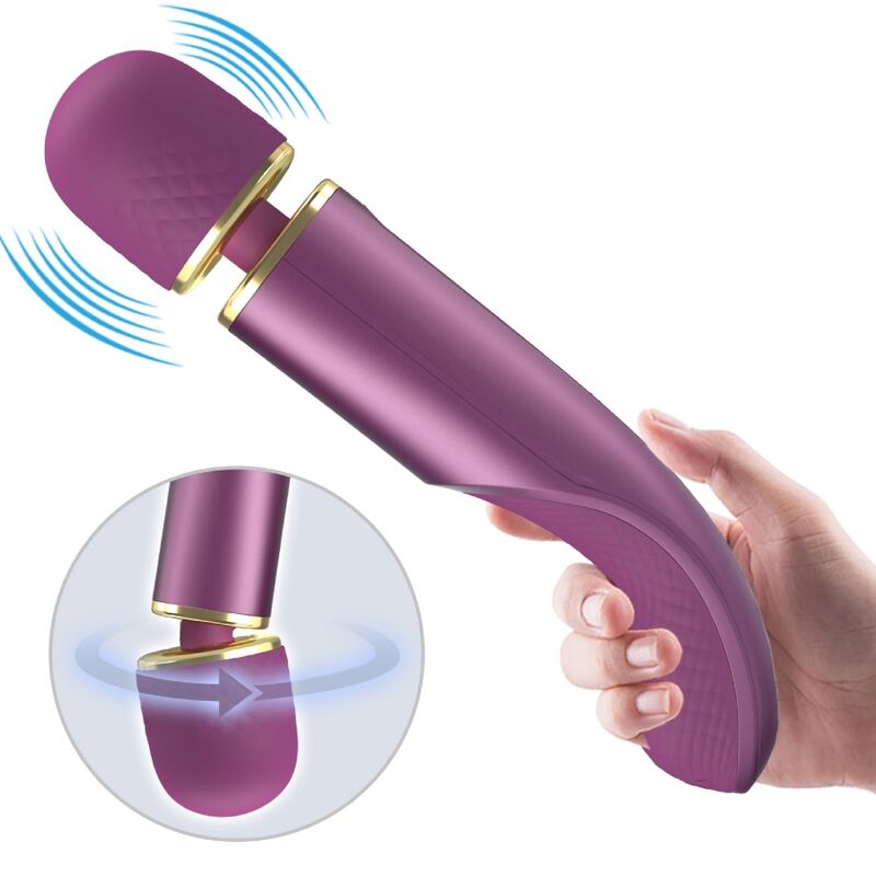 PRETTY LOVE - MASAJEADOR VIBRATORIO MORADO DE 7 MODOS