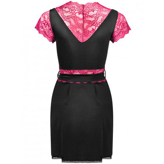LIVCO CORSETTI FASHION - KUMIKO LC 90428 VESTIDO + CALCINHA PRETA L/XL
