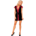 Livco Corsetti Fashion - Kumiko Lc 90428 Vestido + Calcinha Preta L/Xl