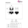 Livco Corsetti Fashion - Drezna Lc 90733 Bra + Black Briefs