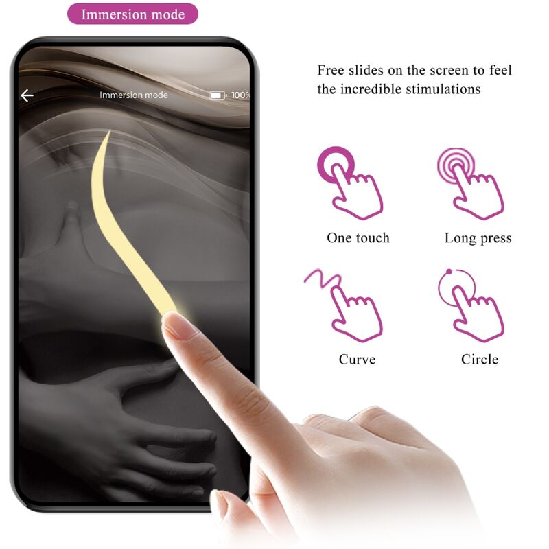 PRETTY LOVE - BILLY CONTROL REMOTO VIBRACIÓN MORADO APP GRATIS