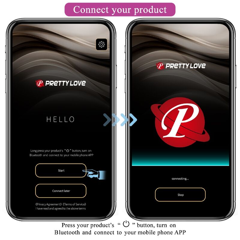 PRETTY LOVE - BILLY CONTROL REMOTO VIBRACIÓN MORADO APP GRATIS