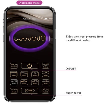 PRETTY LOVE - BILLY CONTROL REMOTO VIBRACIÓN MORADO APP GRATIS