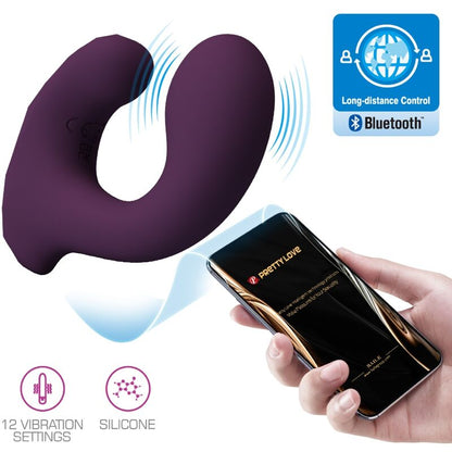 PRETTY LOVE - BILLY CONTROL REMOTO VIBRACIÓN MORADO APP GRATIS