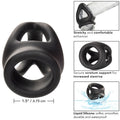 Calexotics - Alpha Double Cage Ring Black