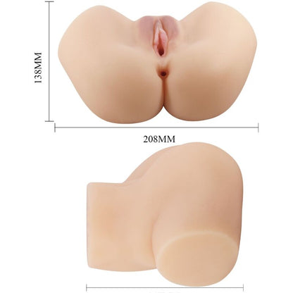 CRAZY BULL - VAGINA REALISTA Y VIBRADOR DESNUDO HAILEY