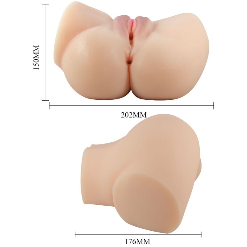 CRAZY BULL - VIBRADOR DE VAGINA REALISTA Y DESNUDOS DE EMILIA