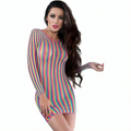 Chilirose - Vestido Cr 4334 Multicolor S/M