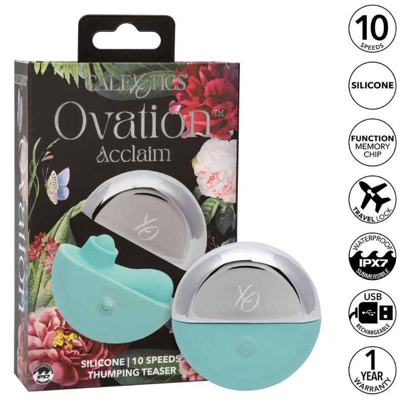 CALEXOTICS - ESTIMULADOR AQUA GREEN OVATION ACCLAIM
