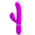 Pretty Love - Perlita Multifunción Vibrador 3 en 1 Punto G Violeta